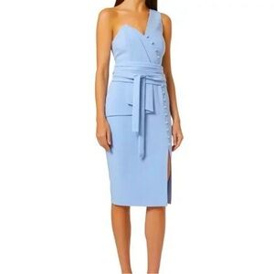 Lavish Alice Origami Dress Cornflower Blue NWT Size 6